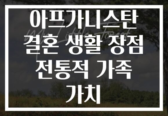 아프가니스탄 결혼 생활 장점 전통적 가족 가치 아프가니스탄 결혼 생활 장점 전통적 가족 가치