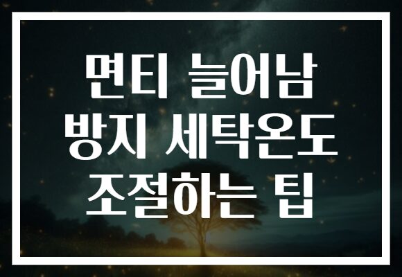 면티 늘어남 방지 세탁온도 조절하는 팁 면티 늘어남 방지 세탁온도 조절하는 팁