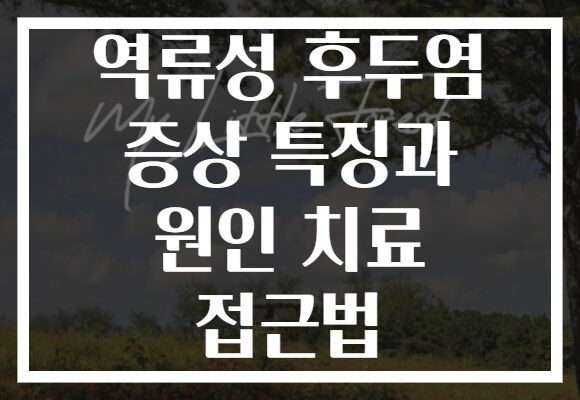 역류성 후두염 증상 특징과 원인 치료 접근법