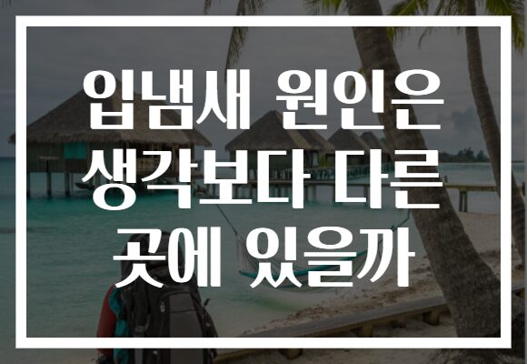 입냄새 원인은 생각보다 다른 곳에 있을까 입냄새 원인은 생각보다 다른 곳에 있을까