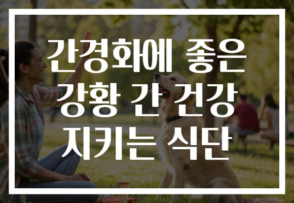 간경화에 좋은 강황 간 건강 지키는 식단