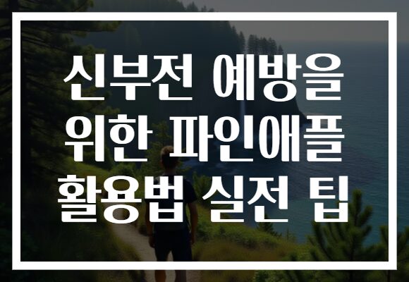 신부전 예방을 위한 파인애플 활용법 실전 팁