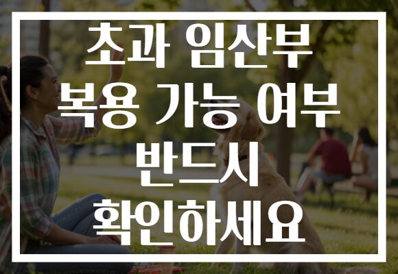 초과 임산부 복용 가능 여부 반드시 확인하세요 초과 임산부 복용 가능 여부 반드시 확인하세요