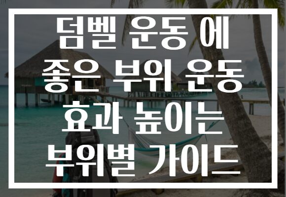 덤벨 운동 에 좋은 부위 운동 효과 높이는 부위별 가이드 덤벨 운동 에 좋은 부위 운동 효과 높이는 부위별 가이드