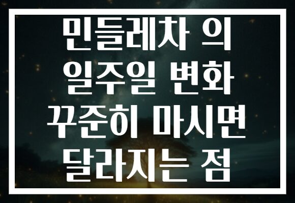 민들레차 의 일주일 변화 꾸준히 마시면 달라지는 점 민들레차 의 일주일 변화 꾸준히 마시면 달라지는 점