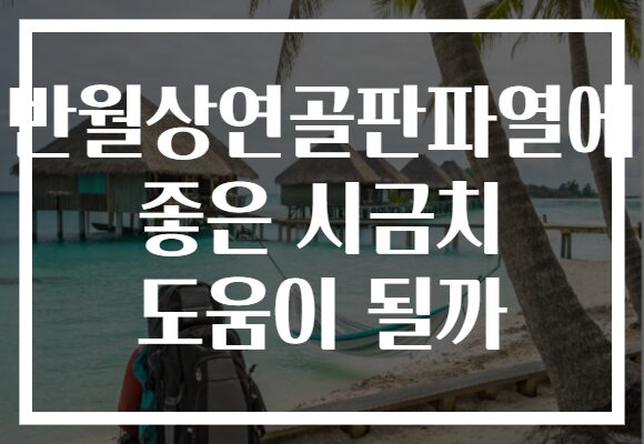 반월상연골판파열에 좋은 시금치 도움이 될까 반월상연골판파열에 좋은 시금치 도움이 될까