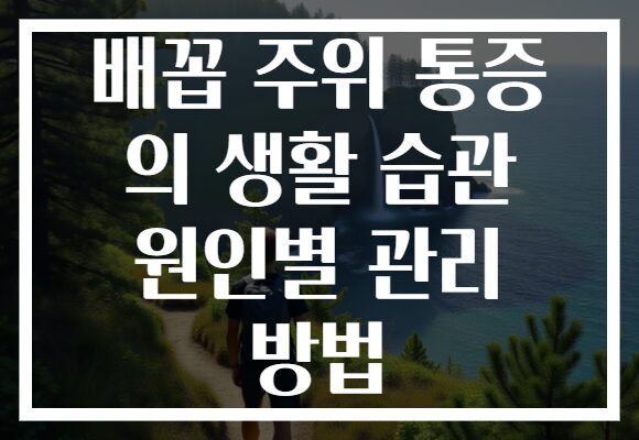 배꼽 주위 통증 의 생활 습관 원인별 관리 방법 배꼽 주위 통증 의 생활 습관 원인별 관리 방법
