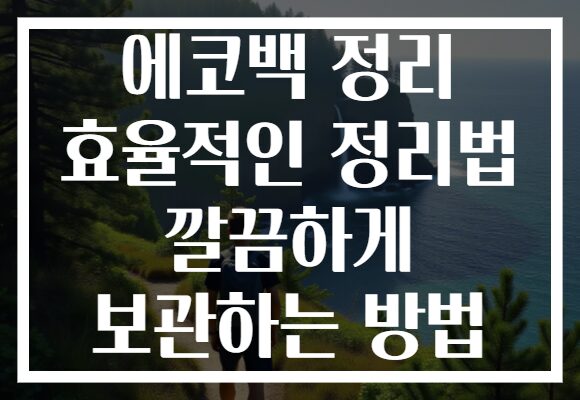 에코백 정리 효율적인 정리법 깔끔하게 보관하는 방법 에코백 정리 효율적인 정리법 깔끔하게 보관하는 방법