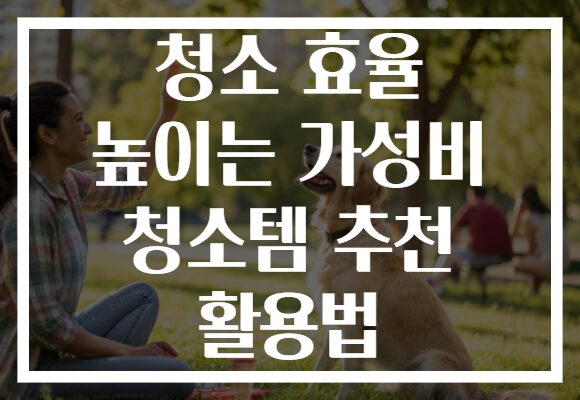청소 효율 높이는 가성비 청소템 추천 활용법 청소 효율 높이는 가성비 청소템 추천 활용법