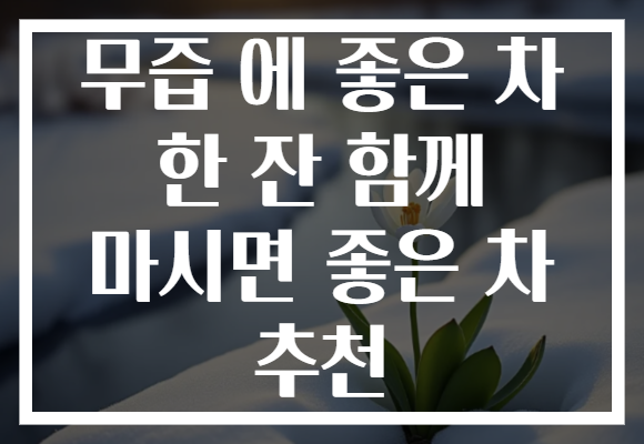 무즙 에 좋은 차 한 잔 함께 마시면 좋은 차 추천 무즙 에 좋은 차 한 잔 함께 마시면 좋은 차 추천