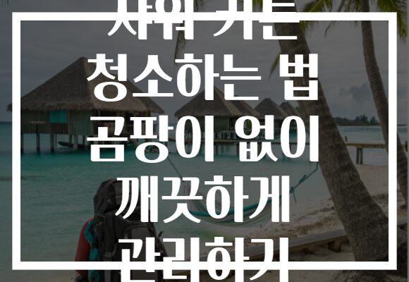 샤워 커튼 청소하는 법 곰팡이 없이 깨끗하게 관리하기
