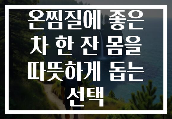 온찜질에 좋은 차 한 잔 몸을 따뜻하게 돕는 선택