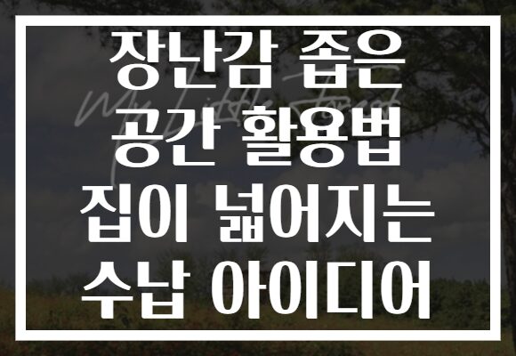 장난감 좁은 공간 활용법 집이 넓어지는 수납 아이디어 장난감 좁은 공간 활용법 집이 넓어지는 수납 아이디어