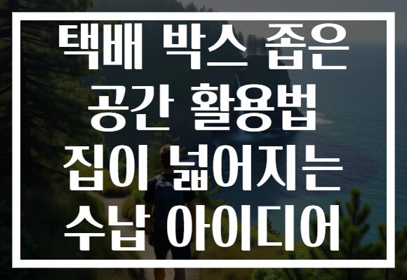택배 박스 좁은 공간 활용법 집이 넓어지는 수납 아이디어 택배 박스 좁은 공간 활용법 집이 넓어지는 수납 아이디어