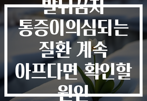 발뒤꿈치 통증이의심되는 질환 계속 아프다면 확인할 원인 발뒤꿈치 통증이의심되는 질환 계속 아프다면 확인할 원인