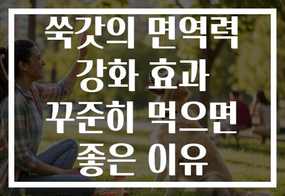 쑥갓의 면역력 강화 효과 꾸준히 먹으면 좋은 이유