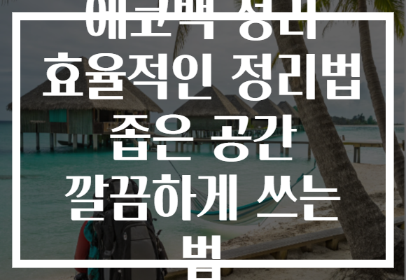 에코백 정리 효율적인 정리법 좁은 공간 깔끔하게 쓰는 법 에코백 정리 효율적인 정리법 좁은 공간 깔끔하게 쓰는 법