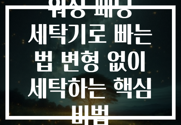 워싱 패딩 세탁기로 빠는 법 변형 없이 세탁하는 핵심 비법 워싱 패딩 세탁기로 빠는 법 변형 없이 세탁하는 핵심 비법