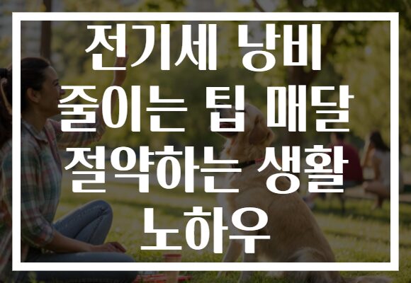 전기세 낭비 줄이는 팁 매달 절약하는 생활 노하우 전기세 낭비 줄이는 팁 매달 절약하는 생활 노하우