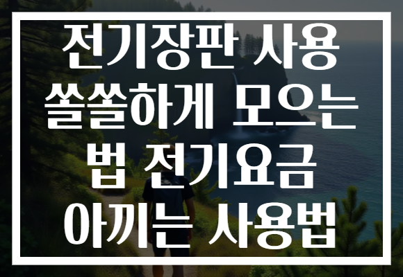 전기장판 사용 쏠쏠하게 모으는 법 전기요금 아끼는 사용법 전기장판 사용 쏠쏠하게 모으는 법 전기요금 아끼는 사용법