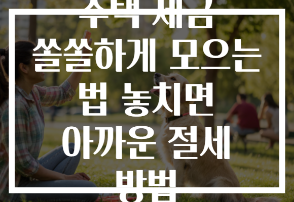 주택 세금 쏠쏠하게 모으는 법 놓치면 아까운 절세 방법 주택 세금 쏠쏠하게 모으는 법 놓치면 아까운 절세 방법
