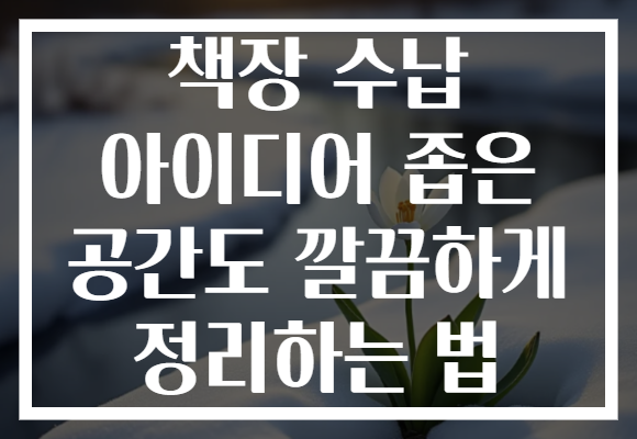 책장 수납 아이디어 좁은 공간도 깔끔하게 정리하는 법 책장 수납 아이디어 좁은 공간도 깔끔하게 정리하는 법
