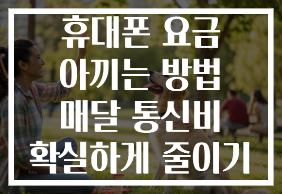 휴대폰 요금 아끼는 방법 매달 통신비 확실하게 줄이기 휴대폰 요금 아끼는 방법 매달 통신비 확실하게 줄이기