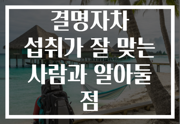 결명자차 섭취가 잘 맞는 사람과 알아둘 점 결명자차 섭취가 잘 맞는 사람과 알아둘 점