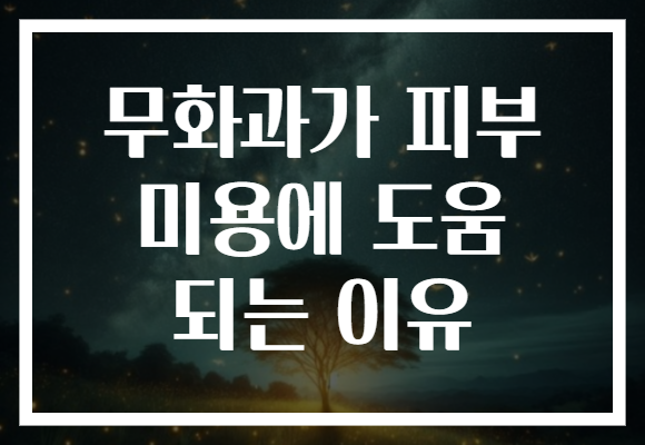 무화과가 피부 미용에 도움 되는 이유