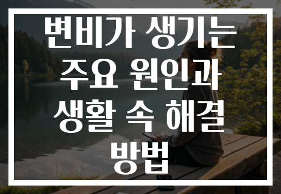 변비가 생기는 주요 원인과 생활 속 해결 방법 변비가 생기는 주요 원인과 생활 속 해결 방법