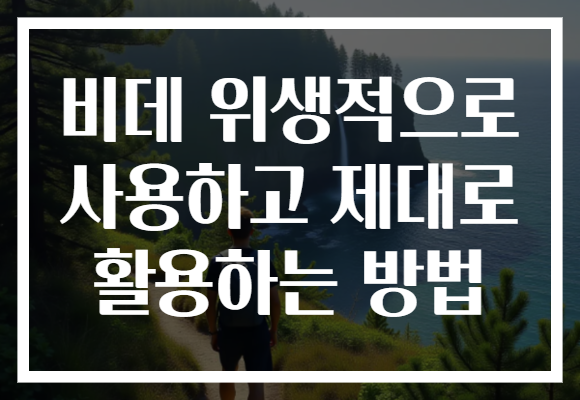 비데 위생적으로 사용하고 제대로 활용하는 방법 비데 위생적으로 사용하고 제대로 활용하는 방법