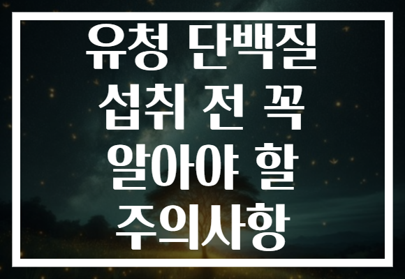유청 단백질 섭취 전 꼭 알아야 할 주의사항 유청 단백질 섭취 전 꼭 알아야 할 주의사항