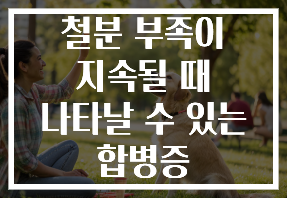 철분 부족이 지속될 때 나타날 수 있는 합병증 철분 부족이 지속될 때 나타날 수 있는 합병증
