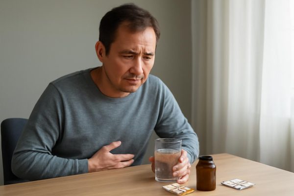 복용할 때 주의해야 할 점은 무엇인가요? 관련 AI 생성 예시 이미지