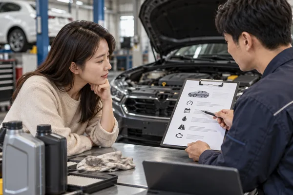 엔진오일 정비 상담 준비 핵심 정리, 무엇을 물어봐야 할까 엔진오일 정비 상담 준비 핵심 정리, 무엇을 물어봐야 할까