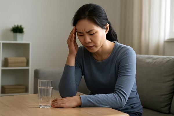 편두통 관련 기본 정보와 주의사항은 무엇인가요? 관련 AI 생성 예시 이미지