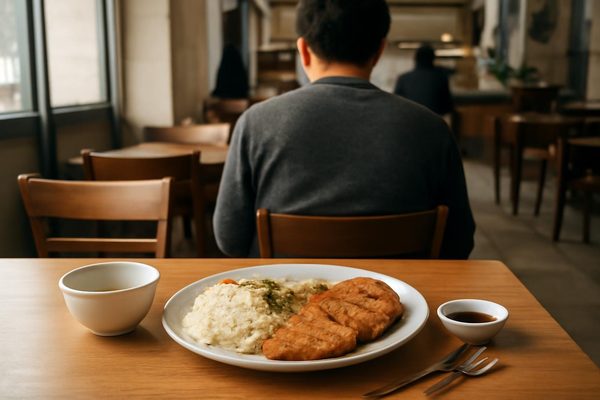 메뉴와 장소를 고를 때는 무엇을 보면 좋을까요? 관련 AI 생성 예시 이미지