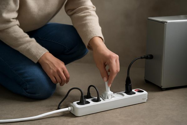 멀티탭 사용 팁: 먼저 확인할 가장 기본적인 기준 관련 AI 생성 예시 이미지