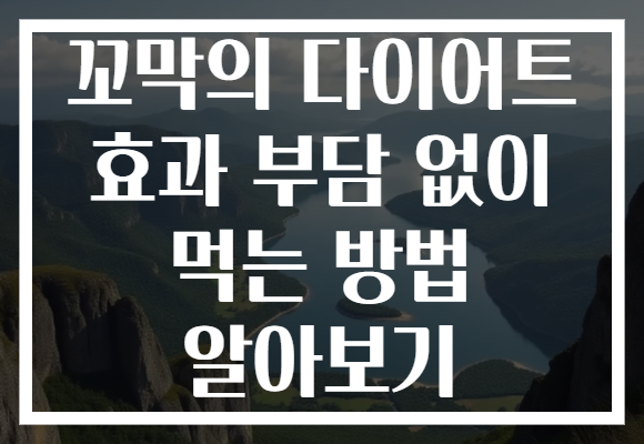꼬막의 다이어트 효과 부담 없이 먹는 방법 알아보기 꼬막의 다이어트 효과 부담 없이 먹는 방법 알아보기