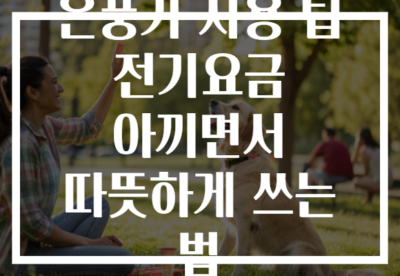 온풍기 사용 팁 전기요금 아끼면서 따뜻하게 쓰는 법 온풍기 사용 팁 전기요금 아끼면서 따뜻하게 쓰는 법