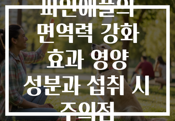 파인애플의 면역력 강화 효과 영양 성분과 섭취 시 주의점